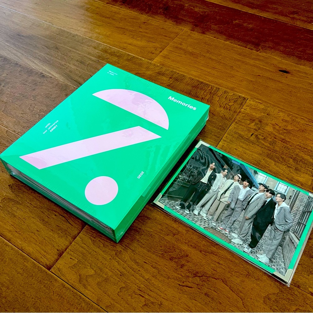 NWT Factory Sealed BTS Memories 2020 DVD with Pre-Order Benefit